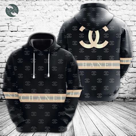 chanel embroidered hoodie|chanel or die hoodie svart.